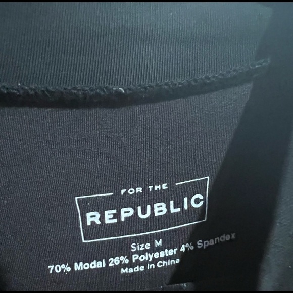 FOR THE REPUBLIC Long Sleeve Mock Neck Midi Dress size medium - Picture 5 of 5